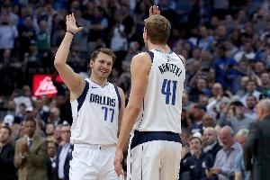 最想获得哪位球星的标志性动作？东契奇：可能会选德克的金鸡独立