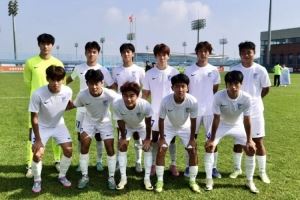 第四届中青赛：大连英博U19队8-0战胜江西庐山U19队 李东宸戴帽